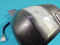 Lusterko lewe HONDA CR-V III 06- el.składane, 9pin, rysy, malowane KOLOR Y578M europa