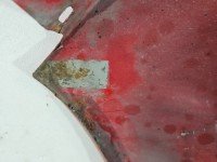 Błotnik przód prawy FORD C-MAX II MK2 czerwony CA