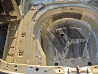 Pas tylny podłoga wanna bagażnika Skoda Superb IV kombi