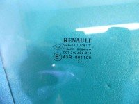 Szyba drzwi przód prawa Renault Megane II
