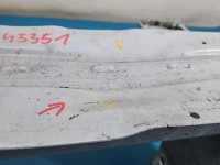 Wzmocnienie zderzaka przód belka Jaguar XE X760 Jaguar, Europejska, Kod lakieru: NER, Zagięte biały NER przednie biały NER