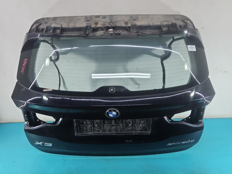 Klapa tył BMW X3 G01 HB 5d czarny 668 Klapa tył BMW X3 G01 HB 5d czarny 668