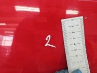 Maska przednia Chevrolet Aveo T250 czerwony
