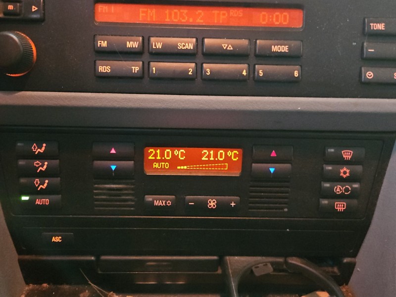 Konsola panel nawiewu Bmw e39
