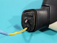 Lusterko lewe Renault Captur I elektryczny, Europejska, Kod lakieru: 0VD16, Rysy na obudowie, 7pin europa