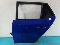 Drzwi tył lewe Skoda Fabia III HB 5d niebieski K4 / V5F