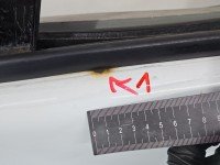 DRZWI PRZÓD LEWE KIEROWCY Opel Vivaro 5d biały 10u