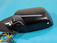 Lusterko lewe BMW X5 E53 elektryczny, Europejska, Kod lakieru: 475/9, el. składane, rysy, odpryski, 12+4pin / problem ze...