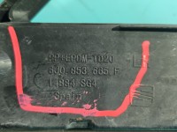 Zaślepka kratka zderzaka lewa atrapa Seat Ibiza IV 6J 6J0853665F