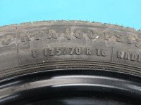 Koło zapasowe 16" dojazdowe dojazdówka Vw Golf plus Rozstaw śrub: 5x112, Continental, 125 mm, Profil opony: 70, 125/70/R16...