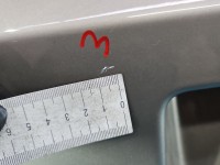 Klapa tył BAGAŻNIKA SZYBA Fiat Doblo II 10- HB 5d 722/A