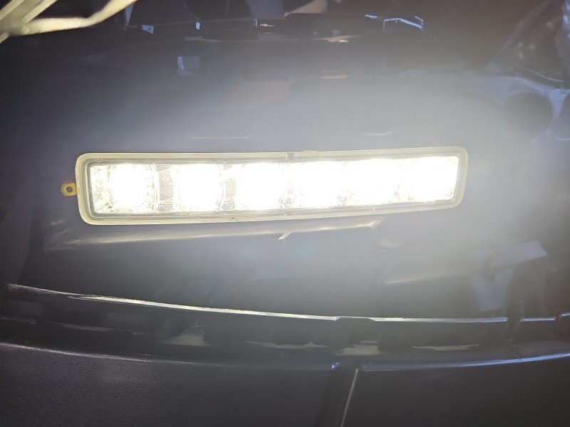 Światło jazdy dziennej lewe Citroen Berlingo II 9677409380