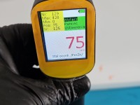 Drzwi tył prawe Peugeot 208 I HB 5d biały EWP