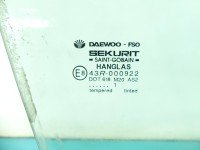 Szyba drzwi przód prawa Daewoo Matiz HB