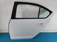 Drzwi tył lewe Skoda Octavia III HB 5d biały LF9E