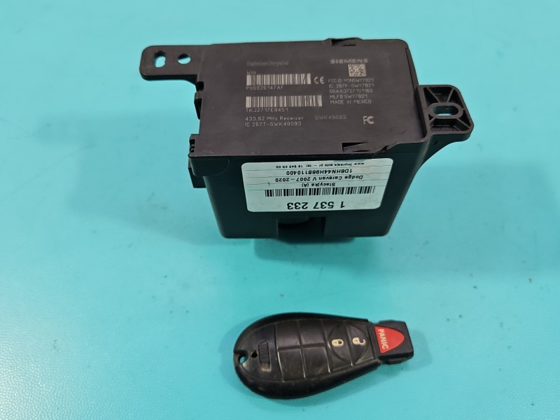 Stacyjka KLUCZYK WKŁADKA Dodge Caravan V 07-20 267F-5WY7821, 5WK49093