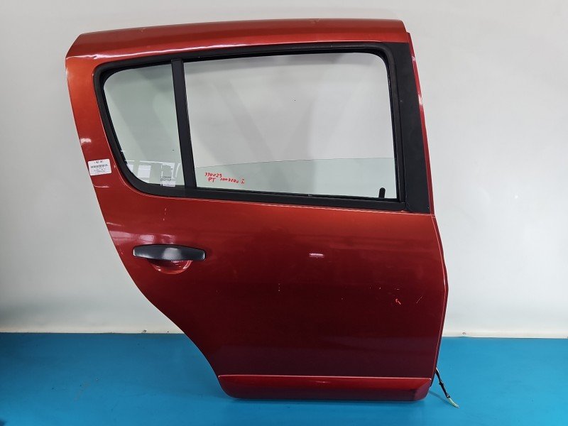 Drzwi tył prawe Dacia Sandero I 08-12 HB 5d bordowy TEB76