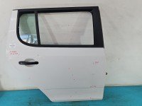 Drzwi tył prawe Skoda Fabia II HB 5d biały LF9E