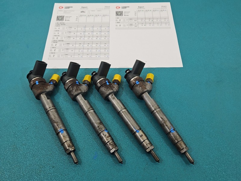 TESTOWANY Wtryskiwacz komplet Mercedes W169 0445110167, A6400700787 2.0 CDI