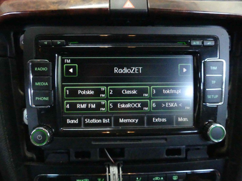 Radio fabryczne Skoda Superb II 3T0035156B radioodtwarzacz