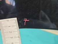 Błotnik przód prawy Peugeot 207 czarny EXL