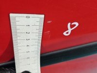 Drzwi przód lewe Fiat Punto II 5d czerwony 199/A