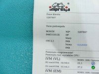 TEST Wtryskiwacz Peugeot 206 0445110135 1.4 hdi