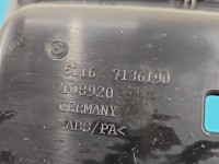Listwa dekor deski BMW E87 7136190 7 elementów rysy
