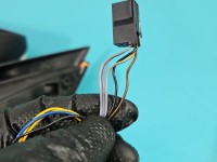 Lusterko lewe Fiat Bravo II malowana, elektryczny, Europejska, elektrycznie składane rysy. 5+4pin europa