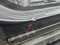 Próg prawy SŁUPEK ŚRODKOWY B Ford Transit Connect II MK2 12-22 HB 5d grafitowy VD