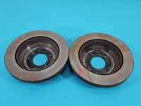 Tarcze hamulcowe tył klocki Porsche Cayenne I 9P 3.2 V6