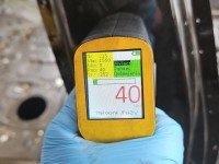 Próg prawy SŁUPEK ŚRODKOWY B BMW X5 F15 HB 5d SPARKLING BROWN METALLIC B53