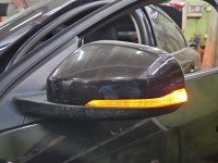 Lusterko lewe pin VOLVO S60 II 10- sedan 4d kolor czarny 48700 europa