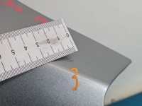 Błotnik przód prawy Toyota Yaris II srebrny 1F8