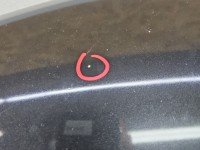 Maska przednia Renault Laguna III czarny NV675