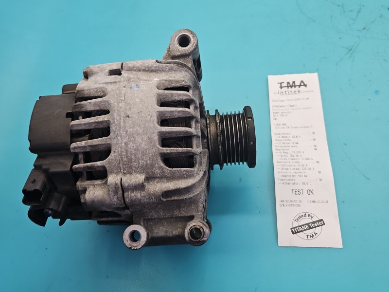 TEST Alternator Citroen C4 Grand picasso I 06-13 1.6 T 9666997980, 2616938A