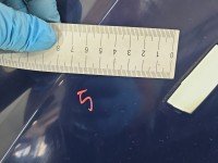 Błotnik przód lewy Opel Corsa D granatowy Y20Z