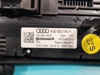 Konsola panel nawiewu AUDI A6 C7 4G0820043K