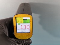 Drzwi tył lewe Toyota Auris II HB 5d srebrny, 1F7