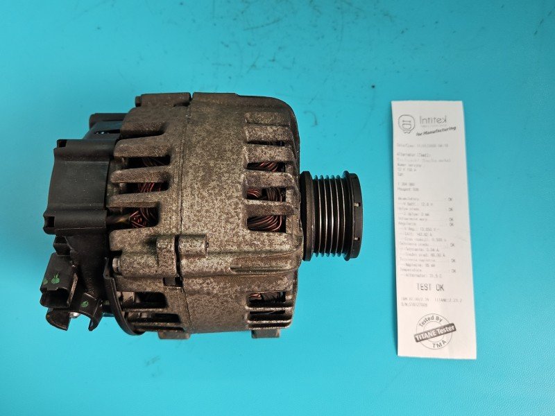 TEST Alternator Peugeot 508 10-18 9678048880 2.0 hdi