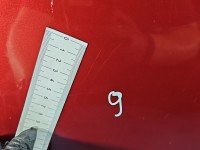 Drzwi tył lewe Dacia Sandero I 08-12 HB 5d bordowy TEB76