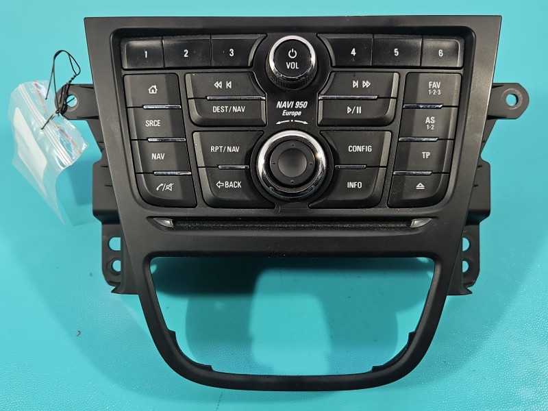 Przełącznik radia nawigacji panel Opel Mokka A 42356784, A2C9894810001