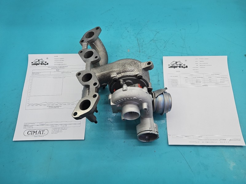 Turbosprężarka Regenerowana Audi A3 8P 724930-4, GL0023041, 03G253019A 2.0 tdi 140KM