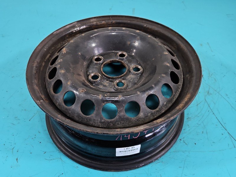 Felga stalowa 16" Vw Transporter T5 Szerokość felgi: 6.5", Rozstaw śrub: 5x120, Volkswagen, R16 6,5j et 51 5x120 Korozja