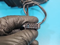 Lusterko lewe pin Vw Passat B5 kombi 5d kolor LC5F niebieskoszary europa