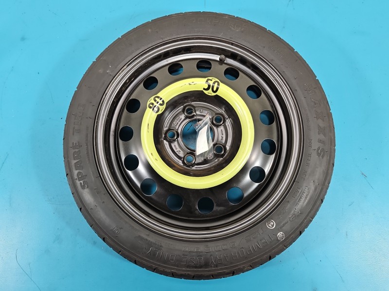 Koło zapasowe 16" dojazdowe dojazdówka Kia Ceed III 18-21 5x114.3, Maxxis, 125 mm, Profil opony: 80, IMPRK1540833, MAXXIS...