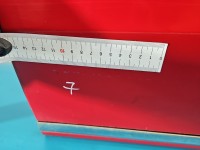 Drzwi tył lewe Vw Passat B7 sedan 4d czerwony ly3d