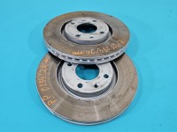 Tarcze hamulcowe przód klocki Peugeot Partner II 1.6 hdi (9H06 10JBEM) Peugeot, 284/26 mm