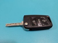 Klamka przód lewa zewnętrzna Skoda Fabia III 5N0837885H