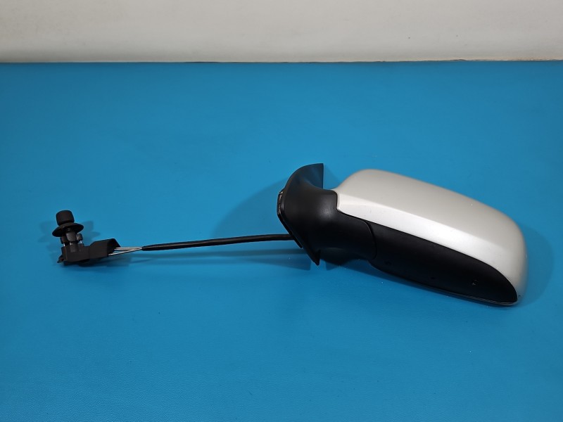 Lusterko lewe pin Skoda Fabia I HB 5d kolor srebrny europa